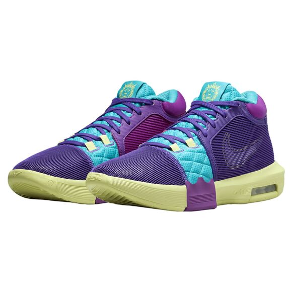 Men' s Size US 9.5 - Nike Lebron Witness 8 Field Purple / Dusty Cactus - Picture 1 of 11